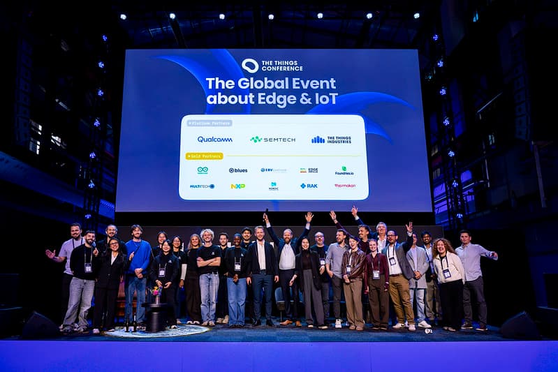 Partners on stage